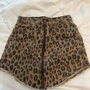 CARMAR DENIM SKIRT WORN ONCE